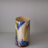 Vase en faïence rouge H 28cm d'Héloise Bariol chez Brutal Ceramics