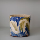 Vase en faïence rouge H 28cm d'Héloise Bariol chez Brutal Ceramics