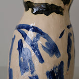 Vase en faïence rouge H 32cm d'Héloise Bariol chez Brutal Ceramics