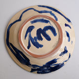 Plat 02 en faïence rouge D 48cm - Multicolore d'Héloise Bariol chez Brutal Ceramics
