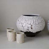 Tasse en porcelaine 230 ml cuisson feu - vert d'Ambre Hervo chez Brutal Ceramics