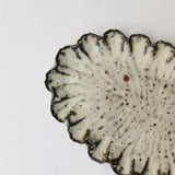 Plat oval en terre recoltée L 32cm - blanc mat de Potry chez Brutal Ceramics