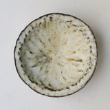 Bol à rebord en terre recoltée D 20,5cm - blanc et sable de Potry chez Brutal Ceramics