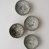 Mini tasse en terre recoltée 70ml - blanc mat de Potry chez Brutal Ceramics