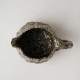 Pichet 04 en terre recoltée 410ml cuisson feu -vert moucheté de  Potry chez Brutal Ceramics