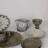 Pichet 03 en terre recoltée 735ml - blanc mat de Potry chez Brutal Ceramics