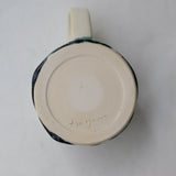 Tasse en grès 170ml - bleu, vert, ocre d'Aya Ogawa chez Brutal Ceramics