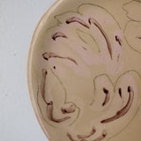 Assiette W25HB01 en faïence rouge D 19,5cm - Multicolore d'Héloise Bariol chez Brutal Ceramics