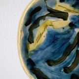 Assiette W25HB09 en faïence rouge D 19,5cm - Multicolore d'Héloise Bariol chez Brutal Ceramics