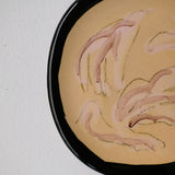 Assiette W25HB11 en faïence rouge D 19,5cm - Multicolore d'Héloise Bariol chez Brutal Ceramics