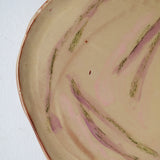 Assiette W25HB17 en faïence rouge D 25cm - Multicolore d'Héloise Bariol chez Brutal Ceramics