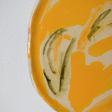 Assiette W25HB22 en faïence rouge D 25cm - Multicolore d'Héloise Bariol chez Brutal Ceramics