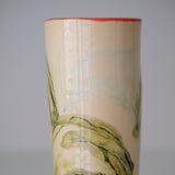 Vase W25HB01 en faïence rouge H 23cm - Multicolore d'Héloise Bariol chez Brutal Ceramics