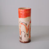 Vase W25HB03 en faïence rouge H 23cm - Multicolore d'Héloise Bariol chez Brutal Ceramics