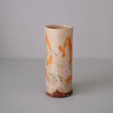 Vase W25HB04 en faïence rouge H 23cm - Multicolore d'Héloise Bariol chez Brutal Ceramics