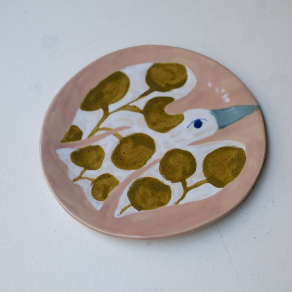 Assiette W25MY05 en grès D 18,5cm - multicolore de Marie-Yaé Suematsu chez Brutal Ceramics