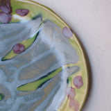 Assiette W25MY08 en grès D 18,5cm - multicolore de Marie-Yaé Suematsu chez Brutal Ceramics