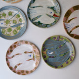 Assiette W25MY02 en grès D 18,5cm - multicolore de Marie-Yaé Suematsu chez Brutal Ceramics