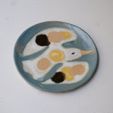 Assiette W25MY13 en grès D 18,5cm - multicolore de Marie-Yaé Suematsu chez Brutal Ceramics