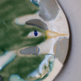 Assiette W25MY14 en grès D 18,5cm - multicolore de Marie-Yaé Suematsu chez Brutal Ceramics