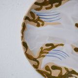 Assiette W25MY16 en grès D 18,5cm - multicolore de Marie-Yaé Suematsu chez Brutal Ceramics