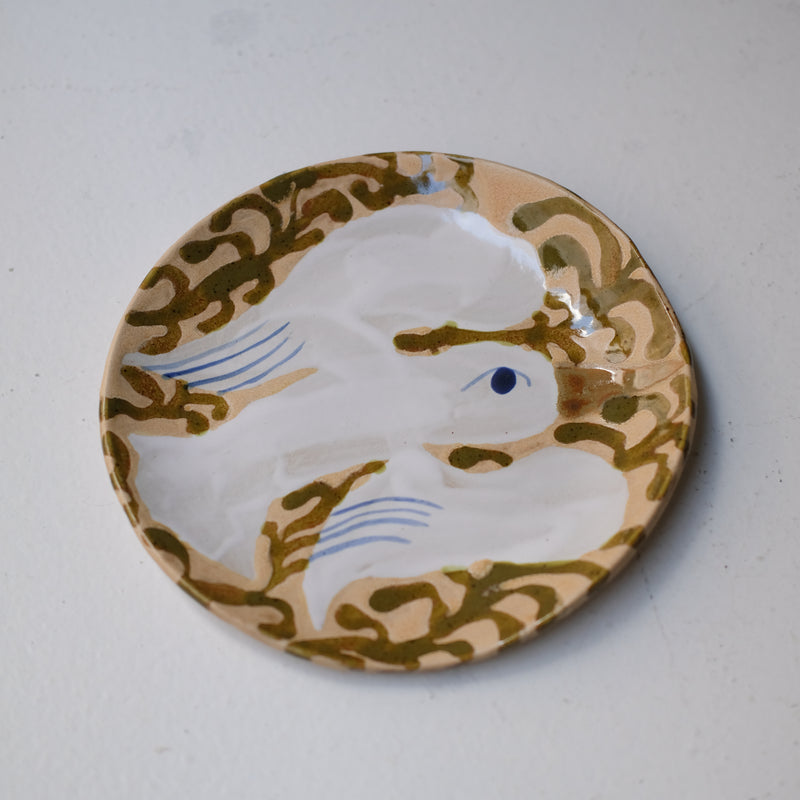 Assiette W25MY16 en grès D 18,5cm - multicolore de Marie-Yaé Suematsu chez Brutal Ceramics