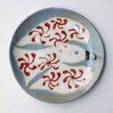 Assiette W25MY18 en grès D 18,5cm - multicolore de Marie-Yaé Suematsu chez Brutal Ceramics