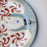 Assiette W25MY18 en grès D 18,5cm - multicolore de Marie-Yaé Suematsu chez Brutal Ceramics