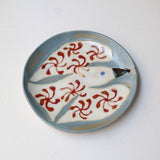 Assiette W25MY18 en grès D 18,5cm - multicolore de Marie-Yaé Suematsu chez Brutal Ceramics