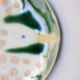 Assiette W25MY20 en grès D 18,5cm - multicolore de Marie-Yaé Suematsu chez Brutal Ceramics