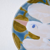 Assiette W25MY24 en grès D 18,5cm - multicolore de Marie-Yaé Suematsu chez Brutal Ceramics