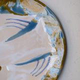 Assiette W25MY24 en grès D 18,5cm - multicolore de Marie-Yaé Suematsu chez Brutal Ceramics