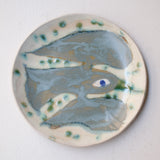 Assiette W25MY25 en grès D 18,5cm - multicolore de Marie-Yaé Suematsu chez Brutal Ceramics