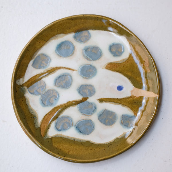 Assiette W25MY28 en grès D 16,5cm - multicolore de Marie-Yaé Suematsu chez Brutal Ceramics