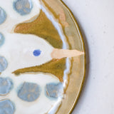 Assiette W25MY28 en grès D 16,5cm - multicolore de Marie-Yaé Suematsu chez Brutal Ceramics