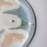 Assiette W25MY31 en grès D 16,5cm - multicolore de Marie-Yaé Suematsu chez Brutal Ceramics