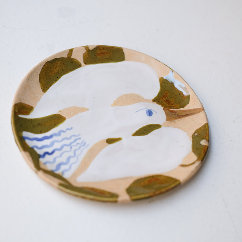 Assiette W25MY34 en grès D 16,5cm - multicolore de Marie-Yaé Suematsu chez Brutal Ceramics