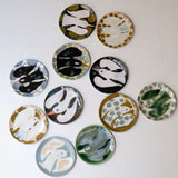 Assiette W25MY31 en grès D 16,5cm - multicolore de Marie-Yaé Suematsu chez Brutal Ceramics