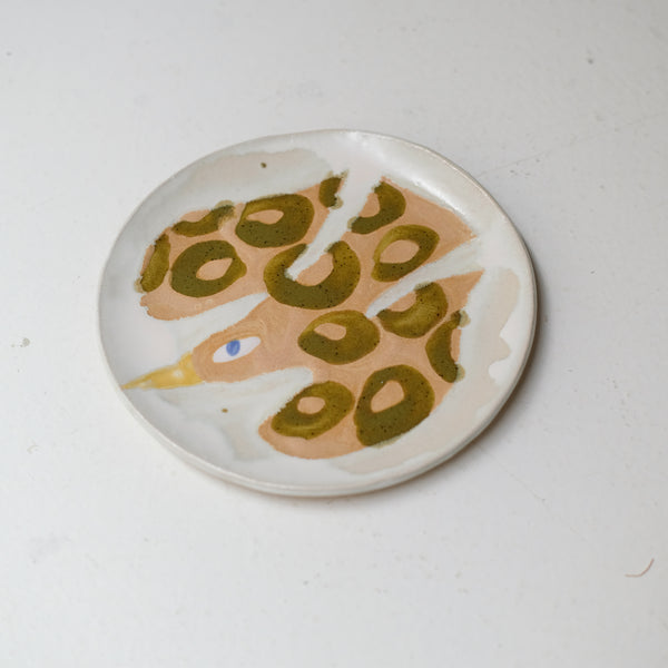 Assiette W25MY37 en grès D 16,5cm - multicolore de Marie-Yaé Suematsu chez Brutal Ceramics