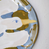 Assiette W25MY40 en grès D 16,5cm - multicolore de Marie-Yaé Suematsu chez Brutal Ceramics