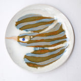 Assiette W25MY41 en grès D 16,5cm - multicolore de Marie-Yaé Suematsu chez Brutal Ceramics