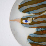 Assiette W25MY41 en grès D 16,5cm - multicolore de Marie-Yaé Suematsu chez Brutal Ceramics