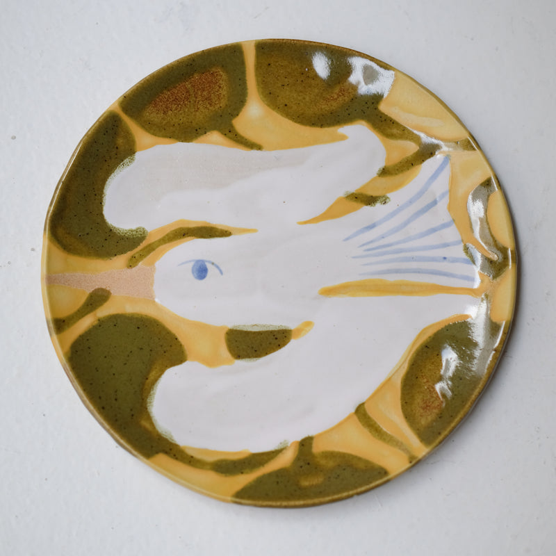 Assiette W25MY45 en grès D 16,5cm - multicolore de Marie-Yaé Suematsu chez Brutal Ceramics