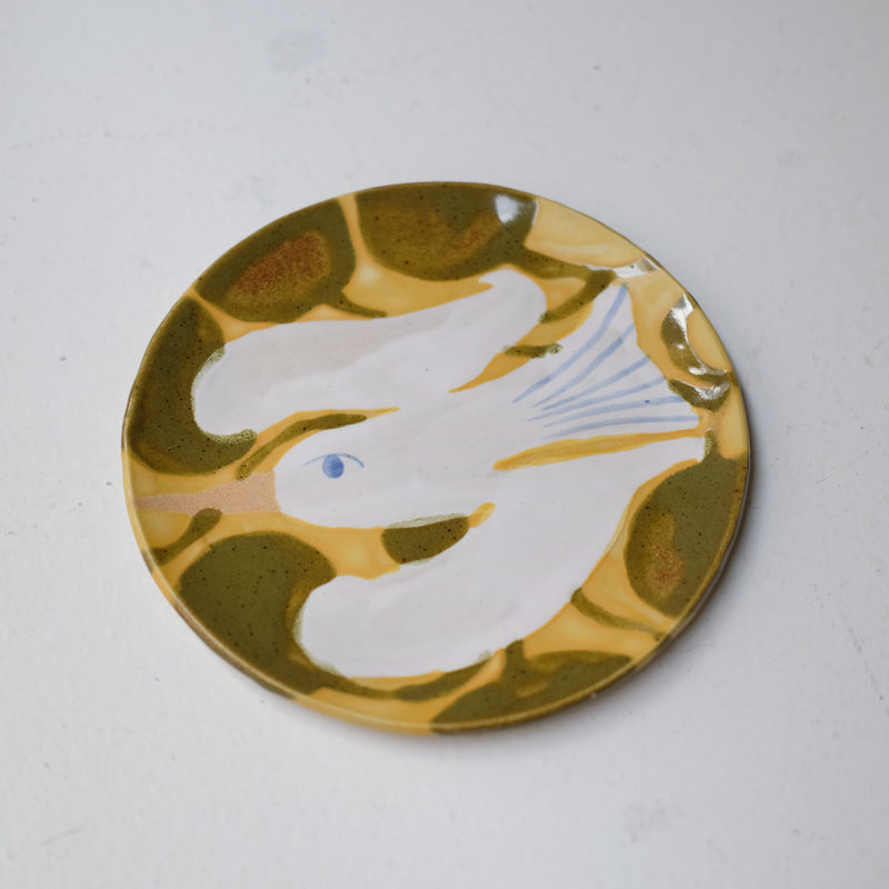 Assiette W25MY45 en grès D 16,5cm - multicolore de Marie-Yaé Suematsu chez Brutal Ceramics