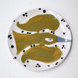Assiette W25MY44 en grès D 16,5cm - multicolore de Marie-Yaé Suematsu chez Brutal Ceramics