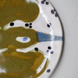 Assiette W25MY44 en grès D 16,5cm - multicolore de Marie-Yaé Suematsu chez Brutal Ceramics