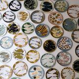 Assiette W25MY37 en grès D 16,5cm - multicolore de Marie-Yaé Suematsu chez Brutal Ceramics