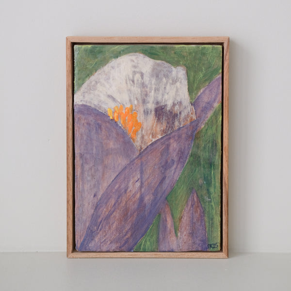 Tableau "Villequier n°02" - 15x21cm - Faience de Samantha Kerdine pour Brutal Ceramics