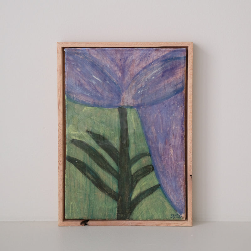 Tableau "Villequier n°01" - 15x21cm - Faience de Samantha Kerdine pour Brutal Ceramics