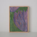 Tableau "Villequier n°03" - 15x21cm - Faience de Samantha Kerdine pour Brutal Ceramics